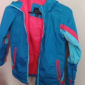 Winter/Fall Jacket for girls size L 6x-7 great con